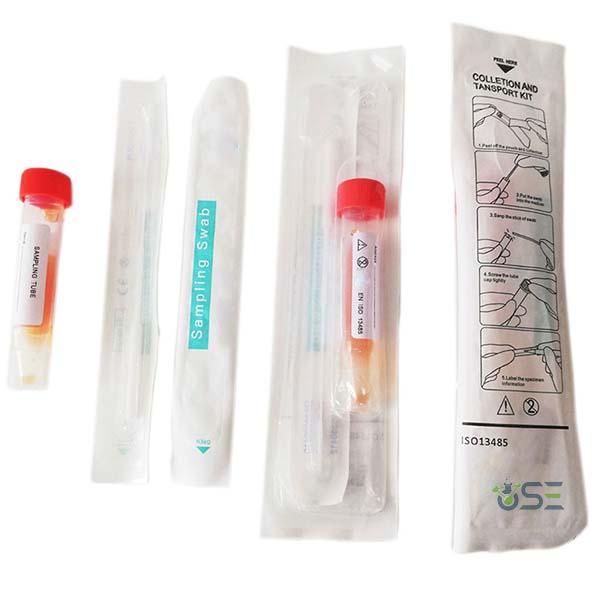Throat Sample Collection Swab With Tube