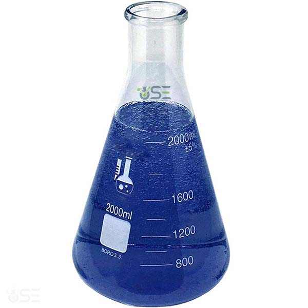 Glass Narrow Mouth Erlenmeyer Flask