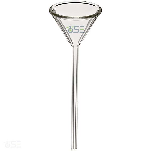 Glass Long Stem Glass Funnel