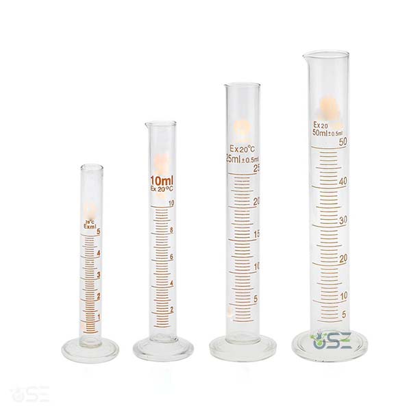 Laboratory Glass Measuring Cylinder