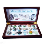 18PCS Mineral And Rocks Specimen